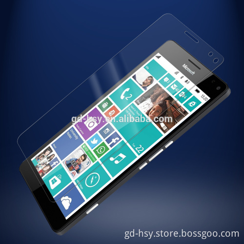 HUYSHE Original Clear Tempered Glass Screen Protector for Microsoft lumia 950xl screen protector